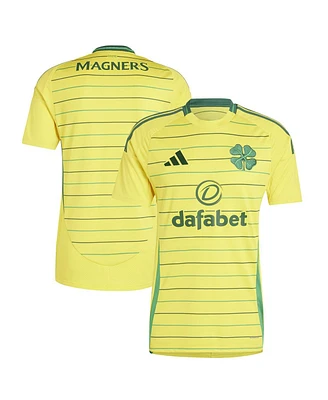 Adidas Men's Yellow Celtic 2024/25 Away Replica Jersey