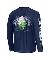 Tommy Bahama Men's Blue Dallas Cowboys Oasis Endzone Lux Long Sleeve T-Shirt