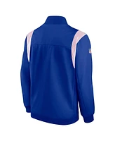 Nike Men's Royal Buffalo Bills Sideline Coaches Bomber Full-Zip Jacket