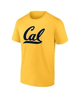 Fanatics Men's Gold Cal Bears Primary Logo T-Shirt