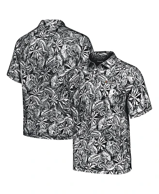 Tommy Bahama Men's Black Nascar Sport Tropical Score IslandZone Polo