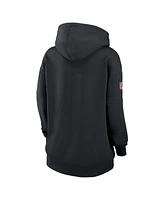 Nike Women's Black Washington Commanders 2024 Nfl Crucial Catch Club Pullover Hoodie