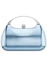 Nina Minaudiere with Metal Handle Clutch