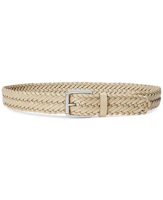Lauren Ralph Lauren Braided Vachetta Leather Belt