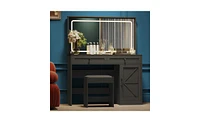 Stylish Makeup Vanity Table for Organized Beauty and Grooming Space