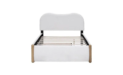 Platform Bed – Modern Bed Frame with Slat Support