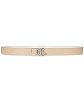 Lauren Ralph Logo Reversible Leather Belt