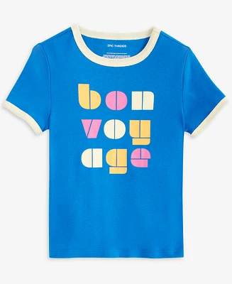 Epic Threads Girls Bon Voyage Baby T-Shirt