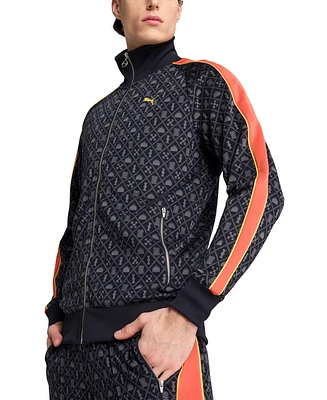 Puma Men's Road to Unity Allover Print Track Jacket