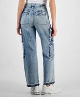 Guess Women's Kori Released-Hem Cargo Jeans