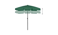 Outdoor Beach Umbrella – Uv Protection and Portable Shade for Beach, Picnic, or Patio Use