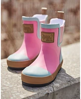 Deux par Little Girls Short Rain Boots Pink