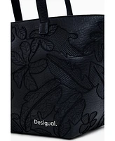 Desigual Women's Embossed shopper bag