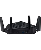 acer Predator Connect W6 Wi-Fi 6E Gaming Router | Hybrid QoS Compatible with Intel Killer Prioritization Engine | Tri-Band AXE7800 2.4GHz/5GHz/6GHz |