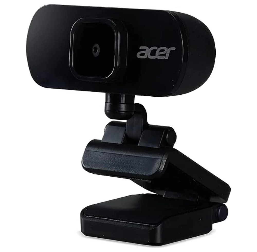 acer Full Hd Usb Streaming 2MP Webcam | 1080P Hd | 360° Rotation | Digital Microphone | Plug & Play for Desktop or Laptop Pc | Stream for Zoom, Skype,