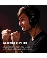 acer Nitro Gaming Headset with Flexible Omnidirectional Mic, Adjustable Headband, Black