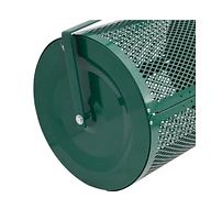 Compost Spreader Green 15.7"x23.6" Steel