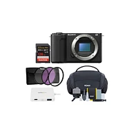 Sony Alpha ZVE10 Ii | Aps-c Interchangeable Lens Mirrorless with 16-50mm Lens Kit | Designed for Content Creators | with 128GB Sd Card