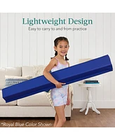 Best Choice Products 9ft Folding Medium-Density Foam Floor Balance Beam for Gymnastic and Tumbling