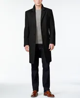 Michael Kors Men's Madison Wool Blend Modern-Fit Overcoat