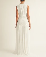 Arose Studio, Inc Women's Allison Pleated Sleeveless Dress