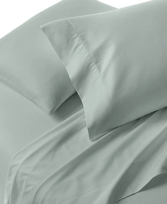 Oake Organic 300-Thread Count Cotton 3-Pc. Sheet Set, Twin, Exclusively at Macy's