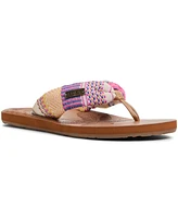 Roxy Women's Tulum Slip-On Flat Sandals