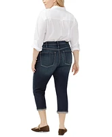 Silver Jeans Co. Plus Avery Cuffed Denim