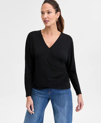 I.n.c. International Concepts Women's Dolman-Sleeve Top, Exclusively at Macy's