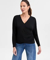 I.n.c. International Concepts Women's Dolman-Sleeve Top, Exclusively at Macy's