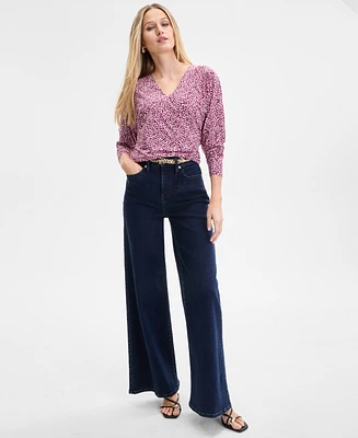 I.n.c. International Concepts Women's Dolman-Sleeve Top, Exclusively at Macy's