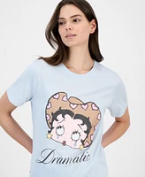 Grayson Threads, The Label Juniors' Betty Boop Cowgirl Graphic Print T-Shirt