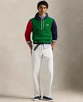 Polo Ralph Lauren Men's Color-Blocked Double-Knit Mesh Hoodie