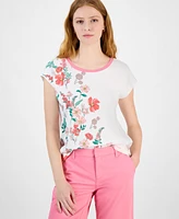 Tommy Hilfiger Women's Floral-Print T-Shirt