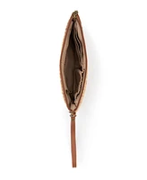The Sak Vita Straw Zipper Wallet