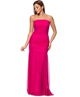 Xscape Women's Ruched Strapless Gown