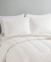 Addison Park Noah Stripe Reversible Printed 3-Pc. Comforter Sets, Exclusively at Macys