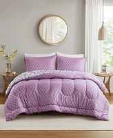 Addison Park Mina Reversible Printed 3-Pc. Comforter Sets, Exclusively at Macy's