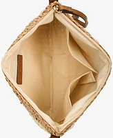 Style & Co Shell Straw Small Crossbody