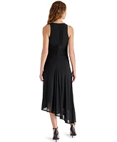 Steve Madden Women's Laney Asymmetrical Hem Sleeveless Dress