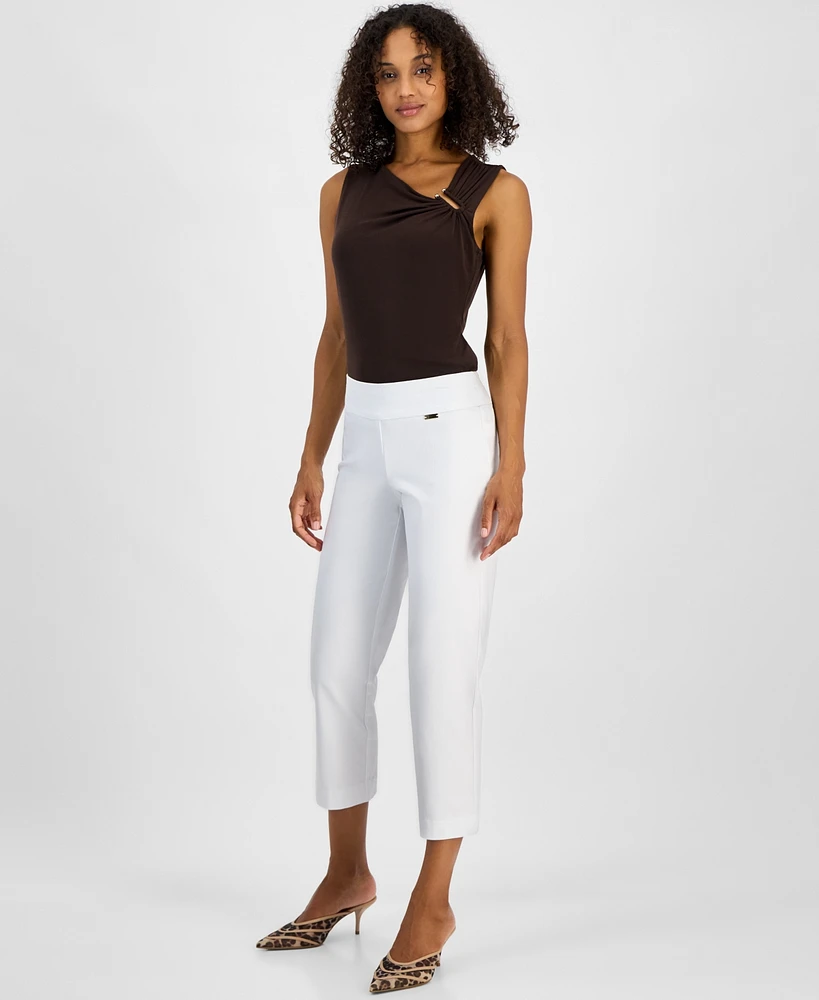 I.n.c. International Concepts Women's Cropped Pull-On Pants, Exclusively at Macy's