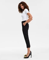 I.n.c. International Concepts Women's Slim Cropped Trousers, Exclusively at Macy's