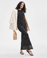 I.n.c. International Concepts Women's Printed Maxi Dress, Exclusively at Macy's
