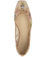 Jessica Simpson Women's Vayrina Snip-Toe Ballet Flats