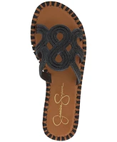 Jessica Simpson Women's Bria Rhinestone Slide Sandals