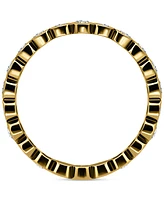 Giani Bernini Cubic Zirconia Bezel Eternity Band, Exclusively at Macy's