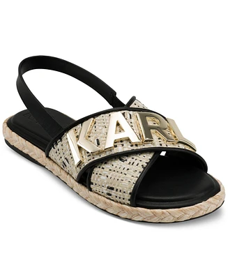 Karl Lagerfeld Paris Women's Charla Slingback Sandals
