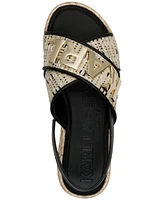 Karl Lagerfeld Paris Women's Charla Slingback Sandals