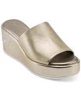 Karl Lagerfeld Paris Women's Calvina Slide Wedge Sandals