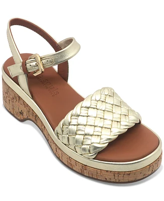Gentle Souls Women's Dorris Wedge Sandals